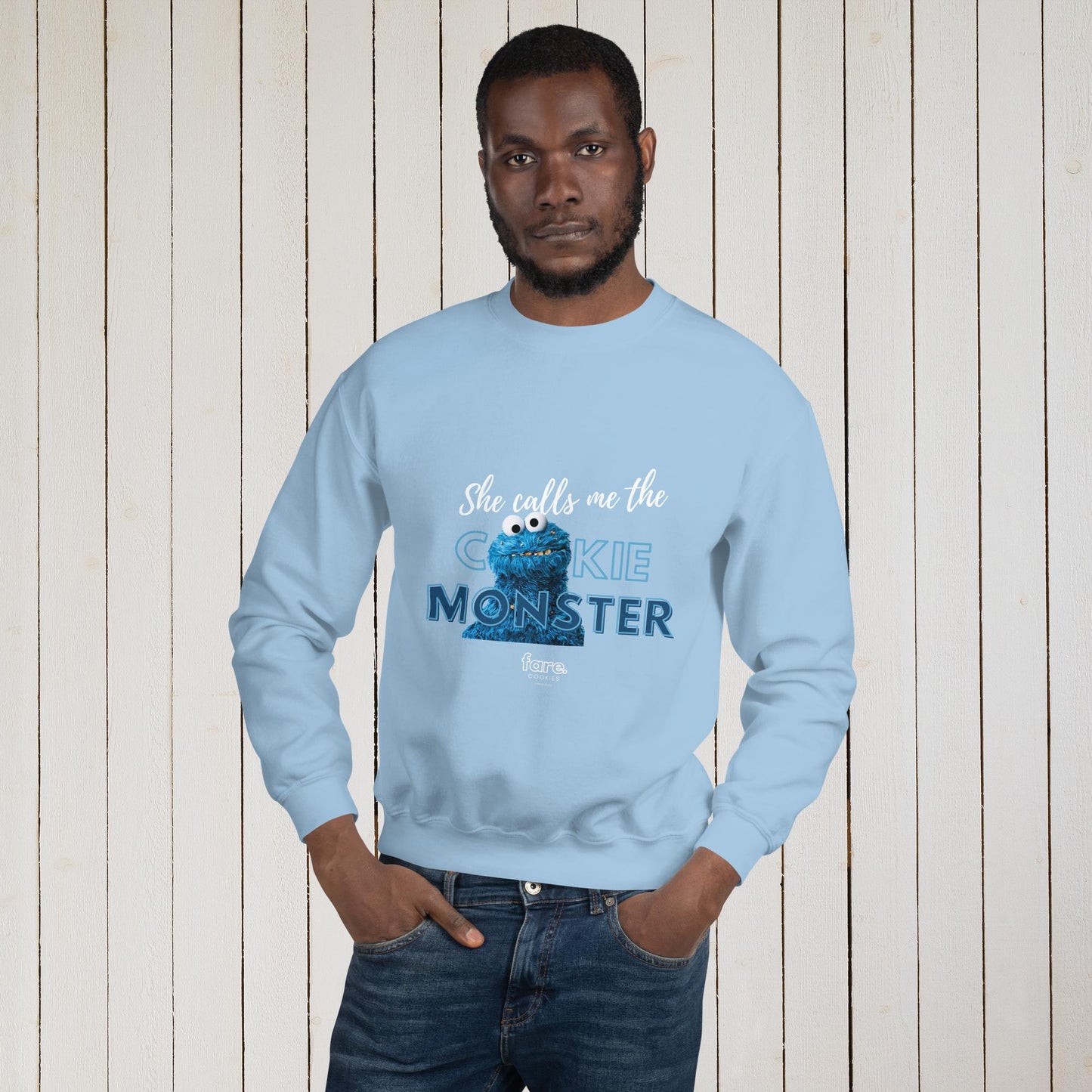 Unisex Cookie Monster Sweatshirt