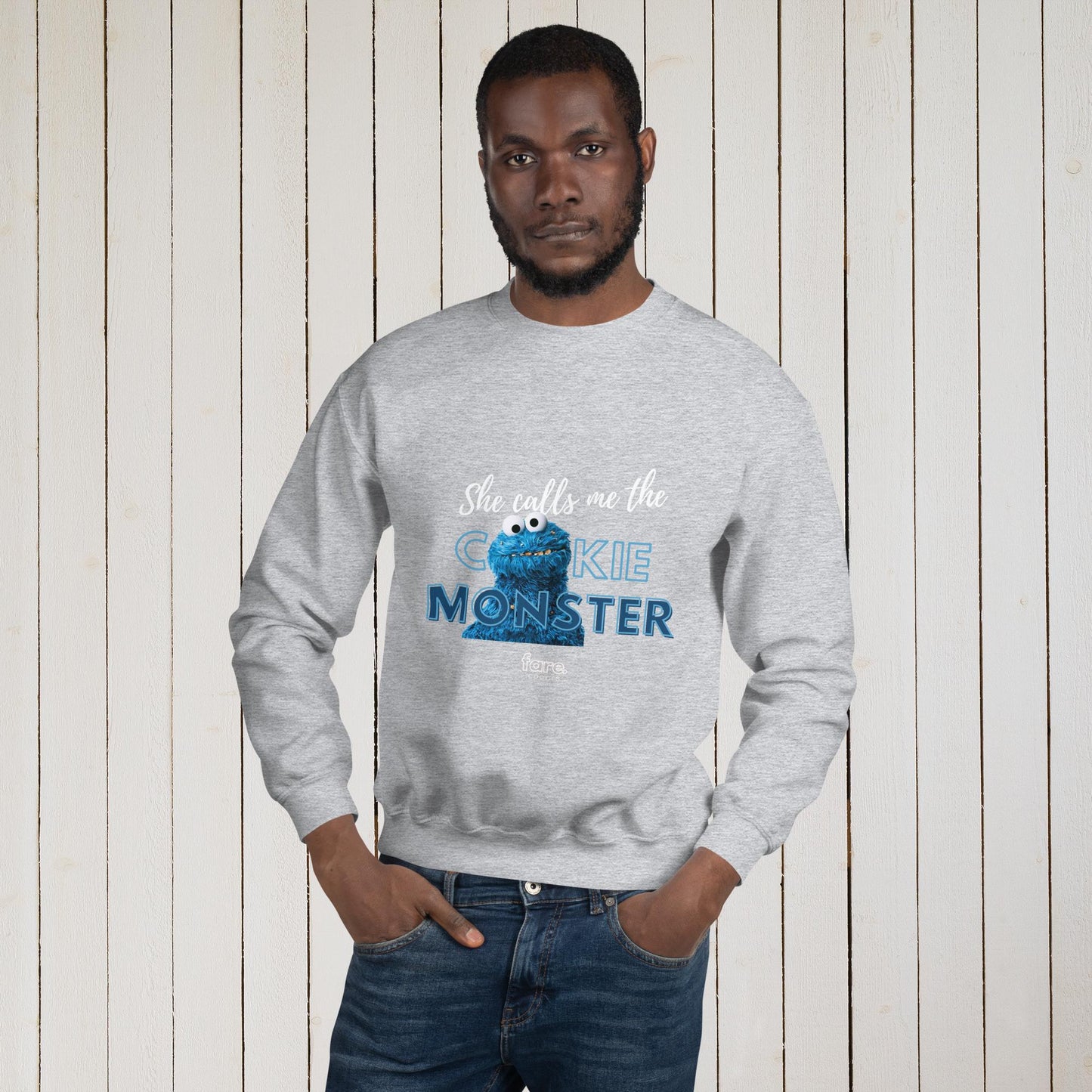 Unisex Cookie Monster Sweatshirt