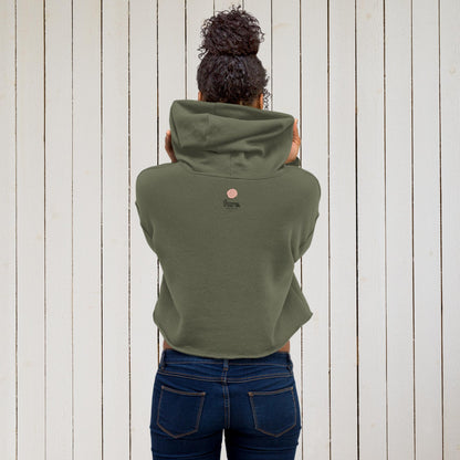 Black, Beautiful, and Baked Cropped Hoodie