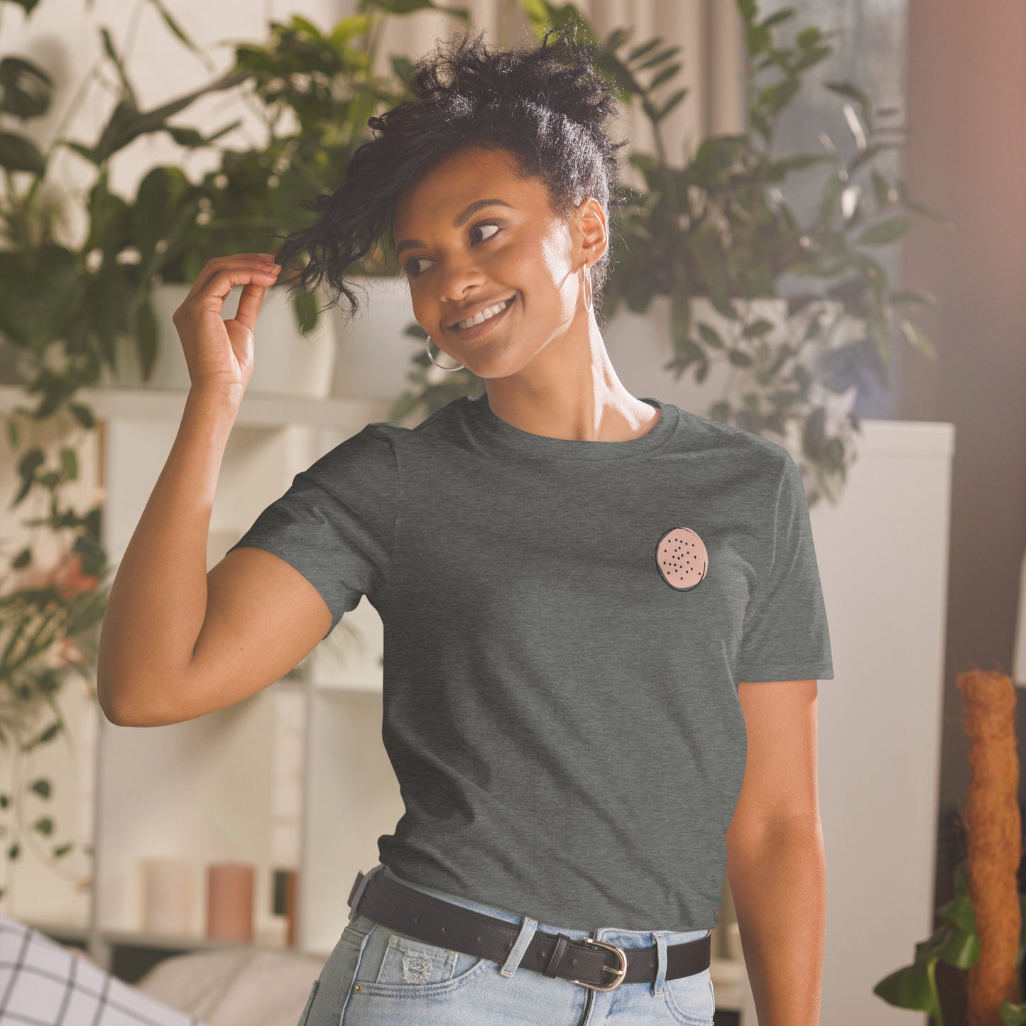 Best Dang Cookies. Short-Sleeve Unisex T-Shirt - White Logo